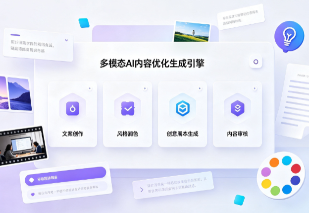 鄂托克旗AI智能内容优化创新 多模态生成技术丰富数字内容创作生态