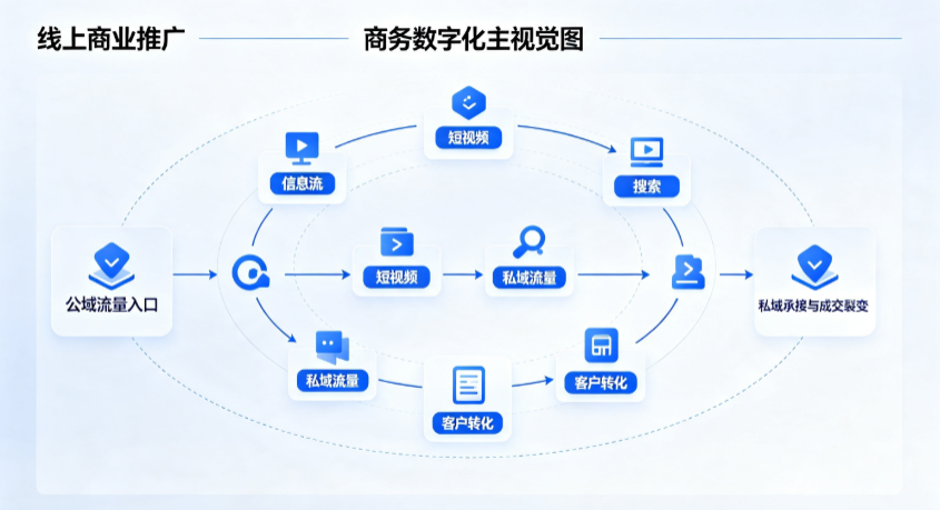 鄂托克旗线上商业推广怎么做？全域流量闭环搭建与低成本转化实战指南